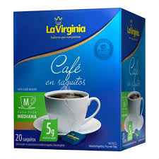 LA VIRGINIA CAFE EN SOBRES X1