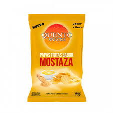 QUENTO PAPAS MOSTAZA 90GR