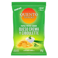 QUENTO PAPAS QSO CREMA Y CIBOULETTE X90G