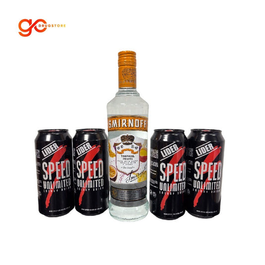 VODKA + 4 SPEED